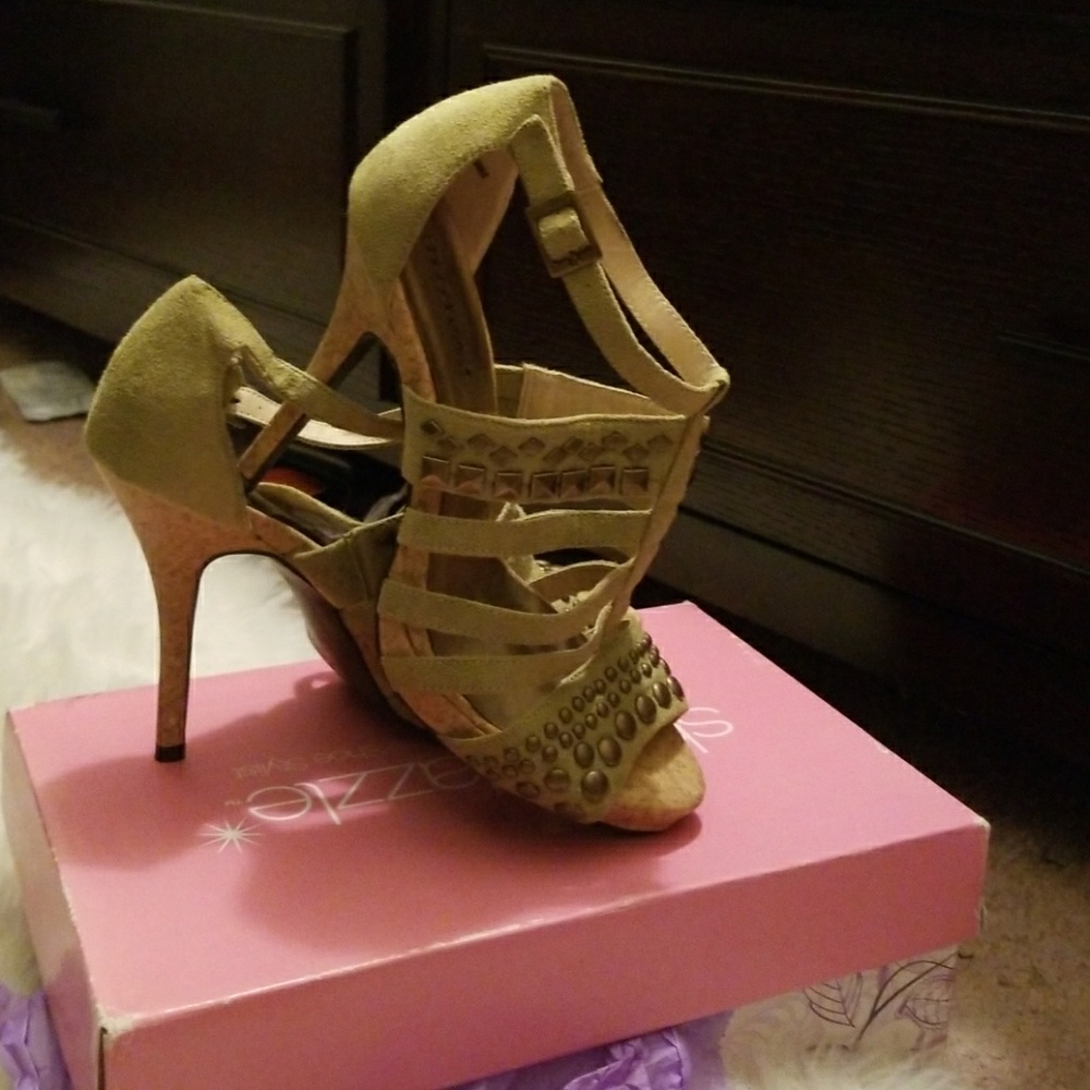 Green Sexy Heels